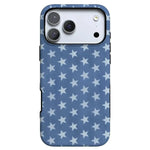Coastal Blues | Denim Stars Case Phone Case Casetry Bold Flex + MagSafe® iPhone 17 Pro Max 