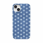 Coastal Blues | Denim Stars Case Phone Case Casetry Classic + MagSafe® iPhone 14 Plus 
