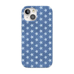 Coastal Blues | Denim Stars Case Phone Case Casetry Classic + MagSafe® iPhone 15 