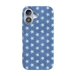 Coastal Blues | Denim Stars Case Phone Case Casetry Classic + MagSafe® iPhone 17 