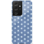 Coastal Blues | Denim Stars Case Phone Case Casetry Essential Galaxy S21 Ultra