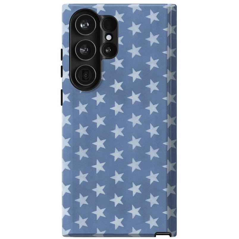 Coastal Blues | Denim Stars Case Phone Case Casetry Essential Galaxy S23 Ultra
