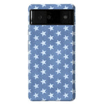 Coastal Blues | Denim Stars Case Phone Case Casetry Essential Google Pixel 6