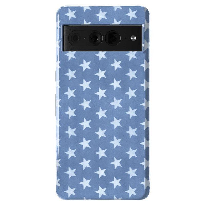 Coastal Blues | Denim Stars Case Phone Case Casetry Essential Google Pixel 7 Pro