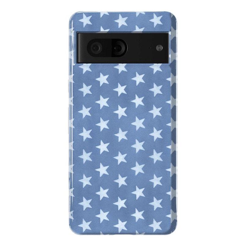 Coastal Blues | Denim Stars Case Phone Case Casetry Essential Google Pixel 7