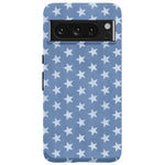 Coastal Blues | Denim Stars Case Phone Case Casetry Essential Google Pixel 8 Pro