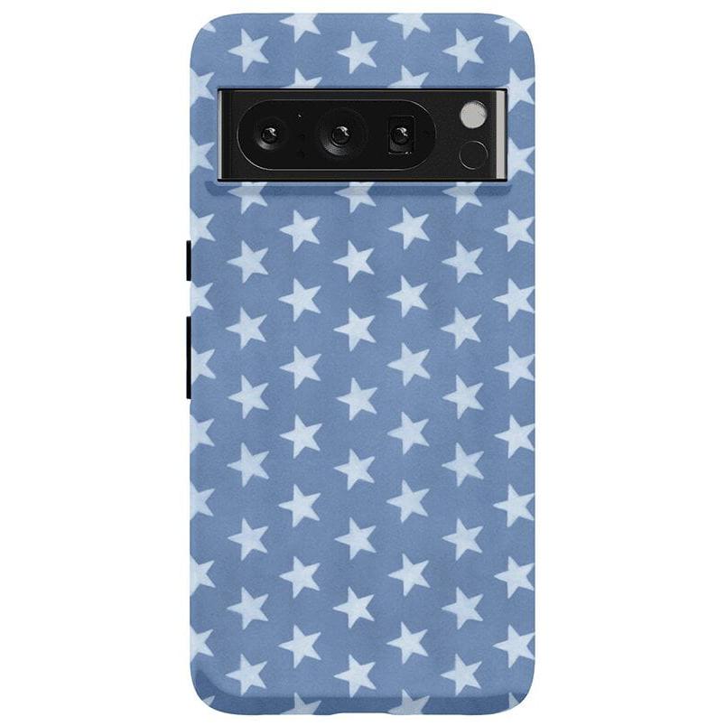 Coastal Blues | Denim Stars Case Phone Case Casetry Essential Google Pixel 8 Pro