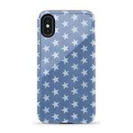 Coastal Blues | Denim Stars Case Phone Case Casetry Essential iPhone XS Max 