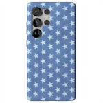 Coastal Blues | Denim Stars Case Phone Case Casetry Essential + MagSafe® Galaxy S25 Ultra