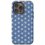 Coastal Blues | Denim Stars Case Phone Case Casetry Essential + MagSafe® iPhone 14 Pro Max