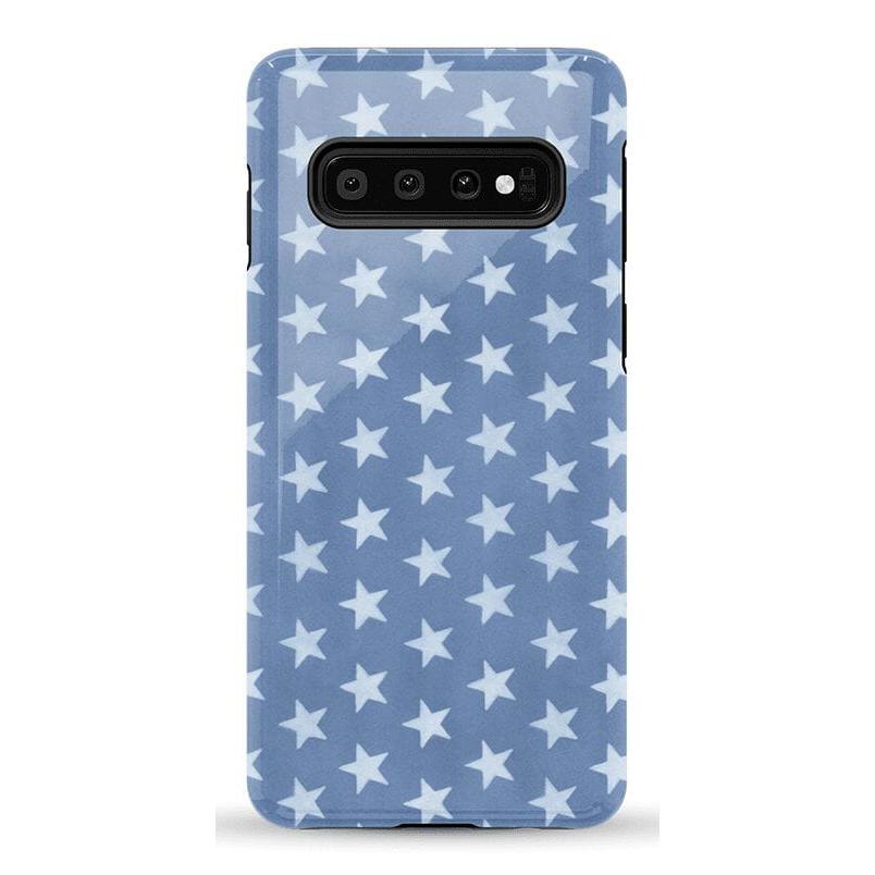 Coastal Blues | Denim Stars Case Phone Case Casetry Essential Galaxy S10