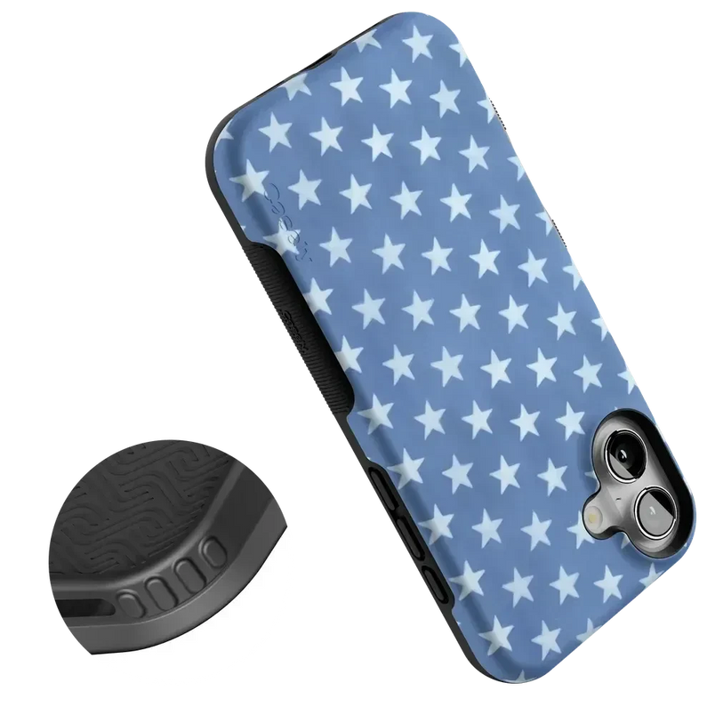 Coastal Blues | Denim Stars Case Phone Case Casetry 