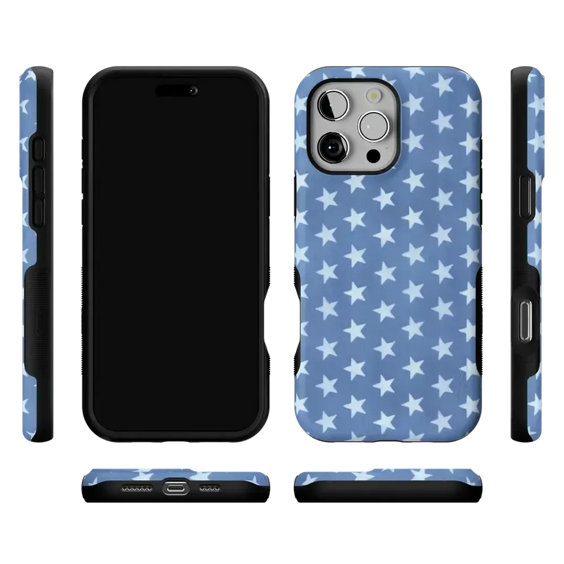 Coastal Blues | Denim Stars Case Phone Case Casetry 