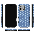 Coastal Blues | Denim Stars Case Phone Case Casetry 