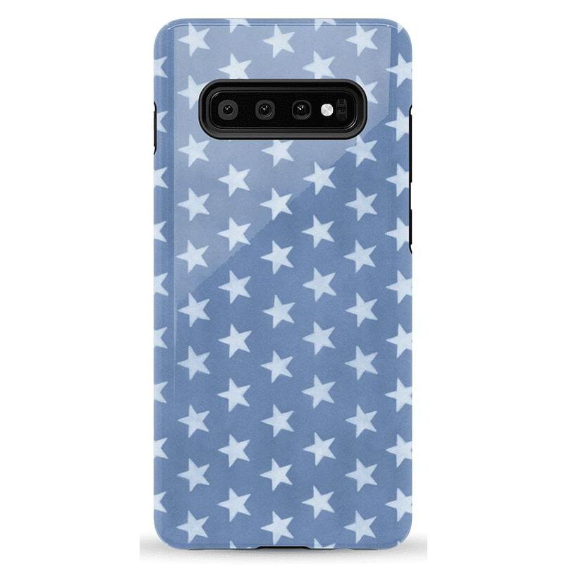 Coastal Blues | Denim Stars Case Phone Case Casetry Essential Galaxy S10 Plus