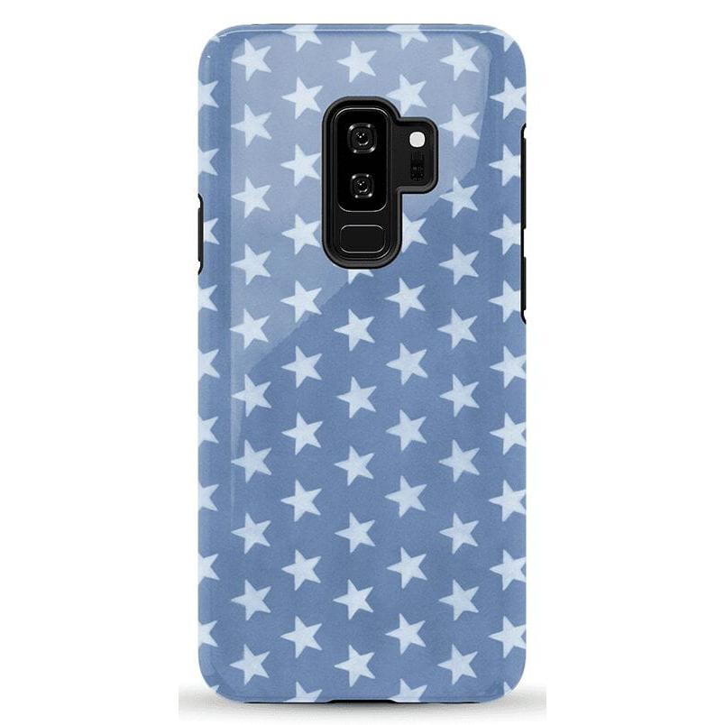 Coastal Blues | Denim Stars Case Phone Case Casetry Essential Galaxy S9 Plus