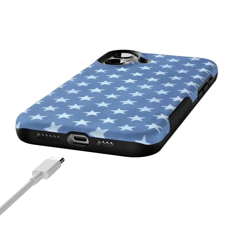 Coastal Blues | Denim Stars Case Phone Case Casetry 