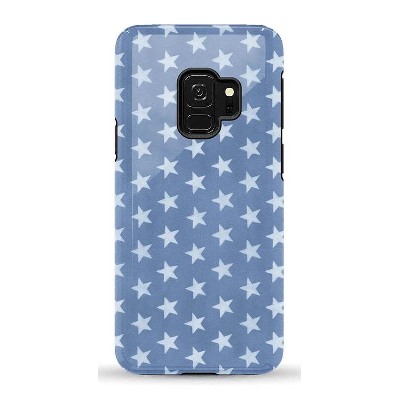 Coastal Blues | Denim Stars Case Phone Case Casetry Essential Galaxy S9