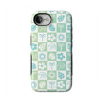 Coastal Checkers | Pura Vida Case iPhone Case get.casely Bold Flex + MagSafe® iPhone 16e 