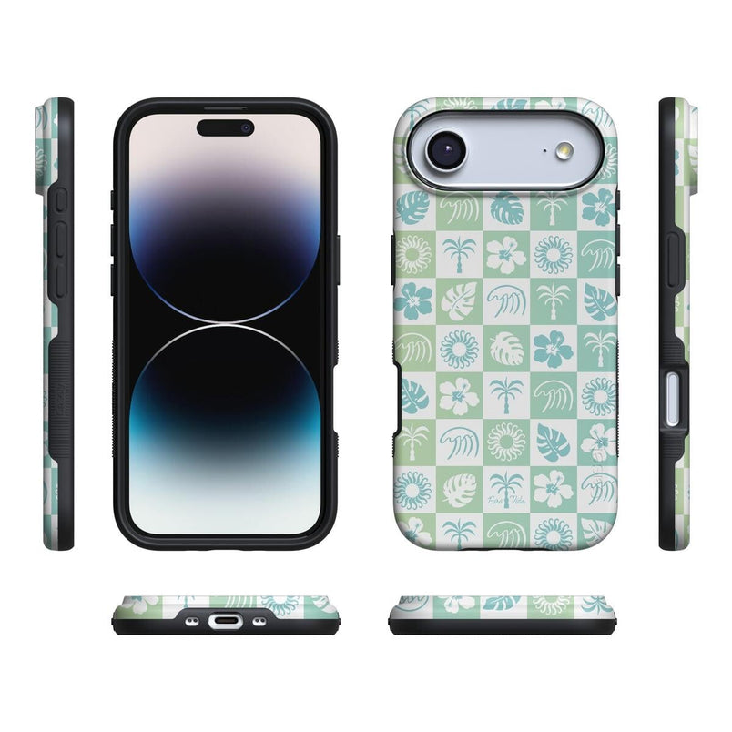 Coastal Checkers iPhone Case Coastal Checkers iPhone Case