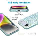 Coastal Checkers | Pura Vida Case iPhone Case get.casely 