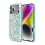 Coastal Checkers | Pura Vida Case iPhone Case get.casely 