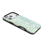 Coastal Checkers | Pura Vida Case iPhone Case get.casely 