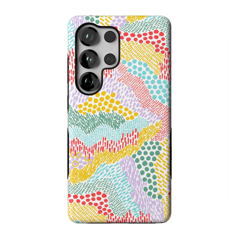 Color Me Happy | Pattern Colorblock Case iPhone Case get.casely Bold Flex + MagSafe® Galaxy S26 Ultra 