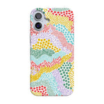 Color Me Happy | Pattern Colorblock Case iPhone Case get.casely Classic + MagSafe® iPhone 16 