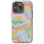 Color Me Happy | Pattern Colorblock Case iPhone Case get.casely Essential + MagSafe® iPhone 15 Pro 