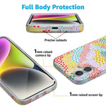 Color Me Happy | Pattern Colorblock Case iPhone Case get.casely 