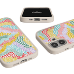 Color Me Happy | Pattern Colorblock Case iPhone Case get.casely 