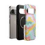 Color Me Happy | Pattern Colorblock Case iPhone Case get.casely 
