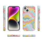 Color Me Happy | Pattern Colorblock Case iPhone Case get.casely 