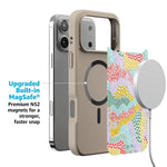 Color Me Happy | Pattern Colorblock Case iPhone Case get.casely 