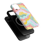 Color Me Happy | Pattern Colorblock Case iPhone Case get.casely 