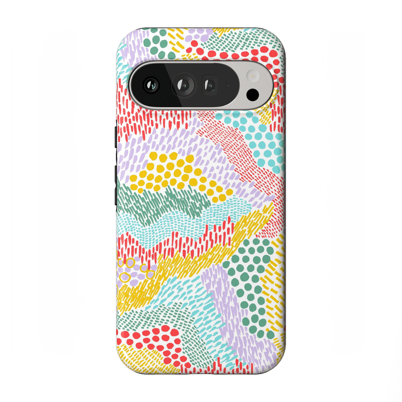 Color Me Happy | Pattern Colorblock Case iPhone Case get.casely 
