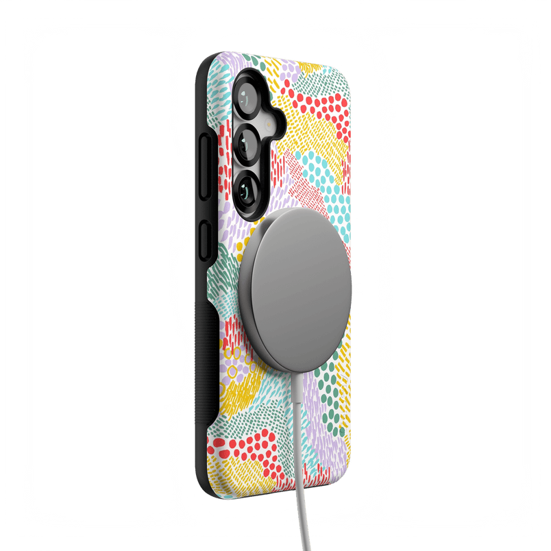 Color Me Happy | Pattern Colorblock Case iPhone Case get.casely 