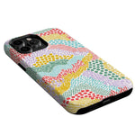 Color Me Happy | Pattern Colorblock Case iPhone Case get.casely 