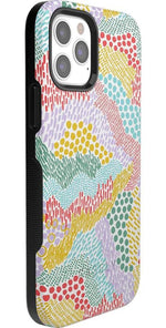 Color Me Happy | Pattern Colorblock Case iPhone Case get.casely