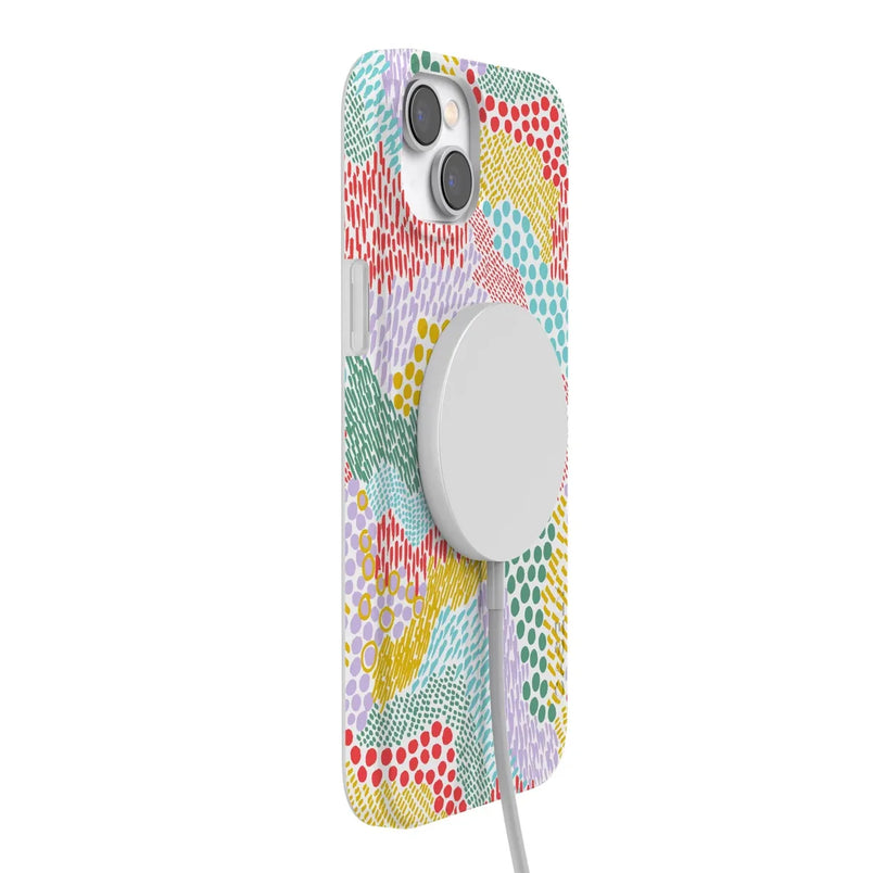 Color Me Happy | Pattern Colorblock Case iPhone Case get.casely 