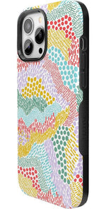 Color Me Happy | Pattern Colorblock Case iPhone Case get.casely