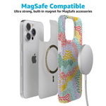 Color Me Happy | Pattern Colorblock Case iPhone Case get.casely 