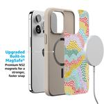 Color Me Happy | Pattern Colorblock Case iPhone Case get.casely 