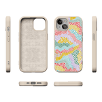 Color Me Happy | Pattern Colorblock Case iPhone Case get.casely 