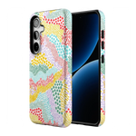 Color Me Happy | Pattern Colorblock Case iPhone Case get.casely 