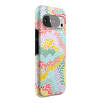 Color Me Happy | Pattern Colorblock Case iPhone Case get.casely 