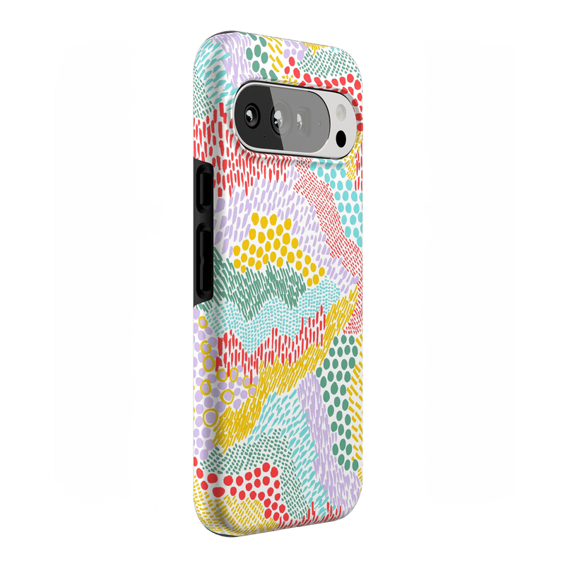 Color Me Happy | Pattern Colorblock Case iPhone Case get.casely 