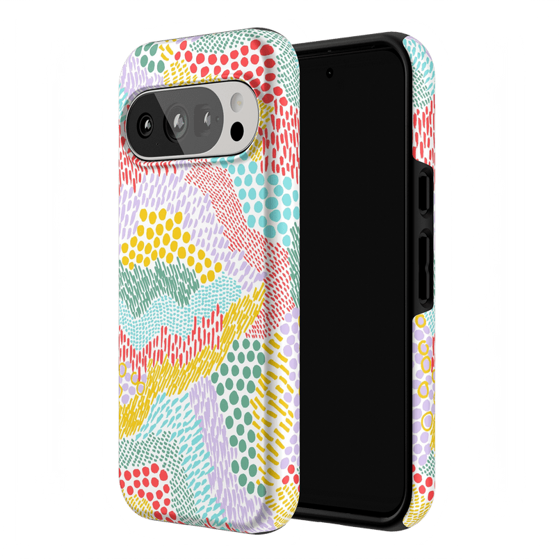 Color Me Happy | Pattern Colorblock Case iPhone Case get.casely 