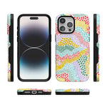 Color Me Happy | Pattern Colorblock Case iPhone Case get.casely 